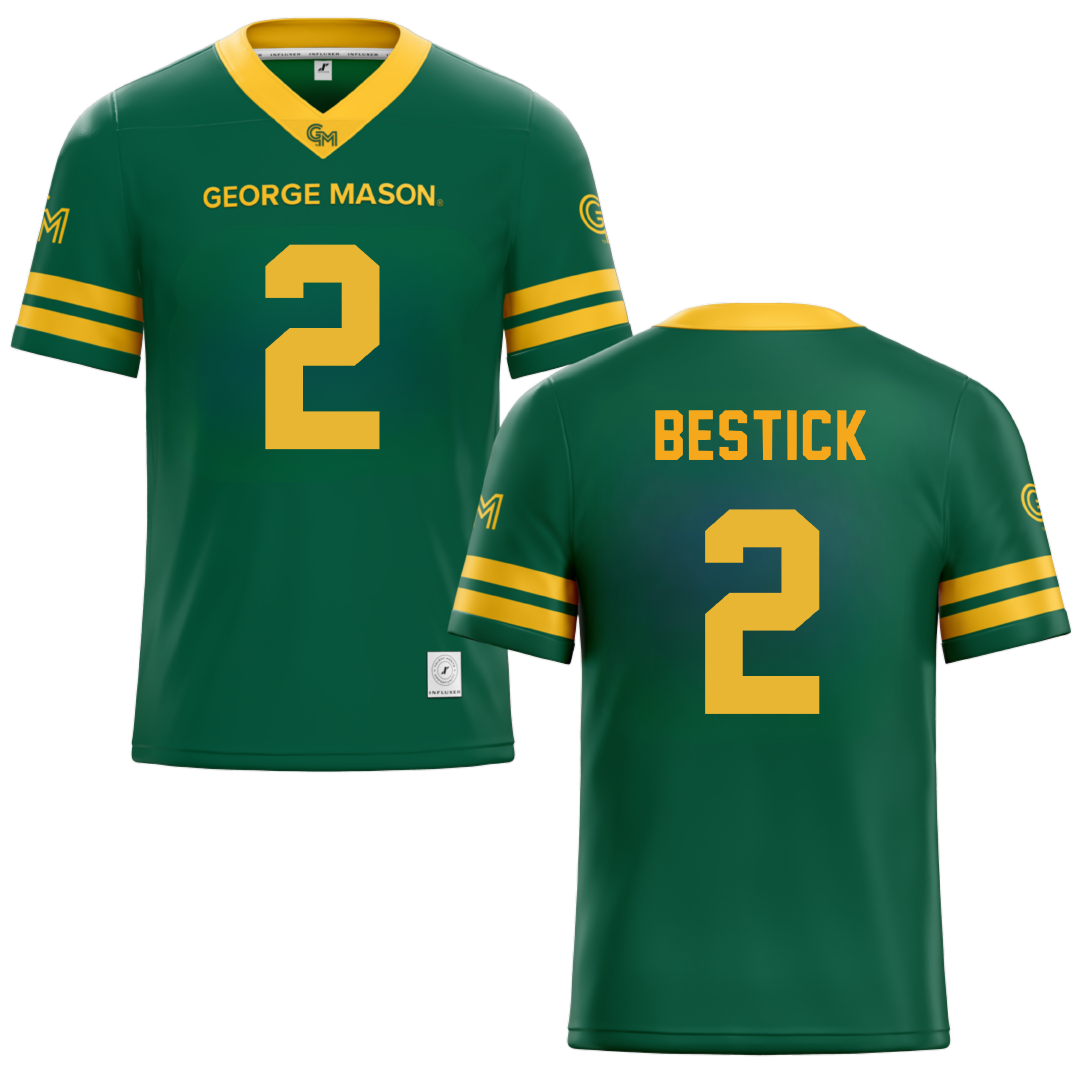 George Mason University Green Lacrosse Jersey - #2 Kaitlyn Bestick