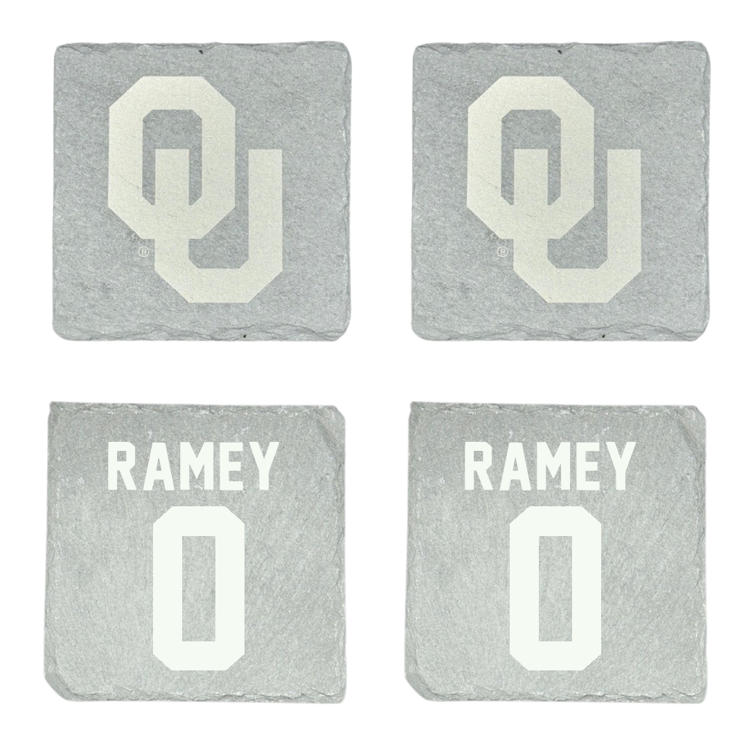 University of Oklahoma Soccer Stone Coaster (4 Pack)  - #0 Olivia Ramey