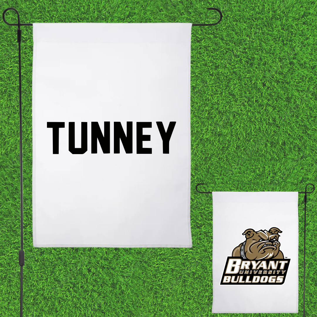 Bryant University TF and XC White Garden Flag - Kat Tunney