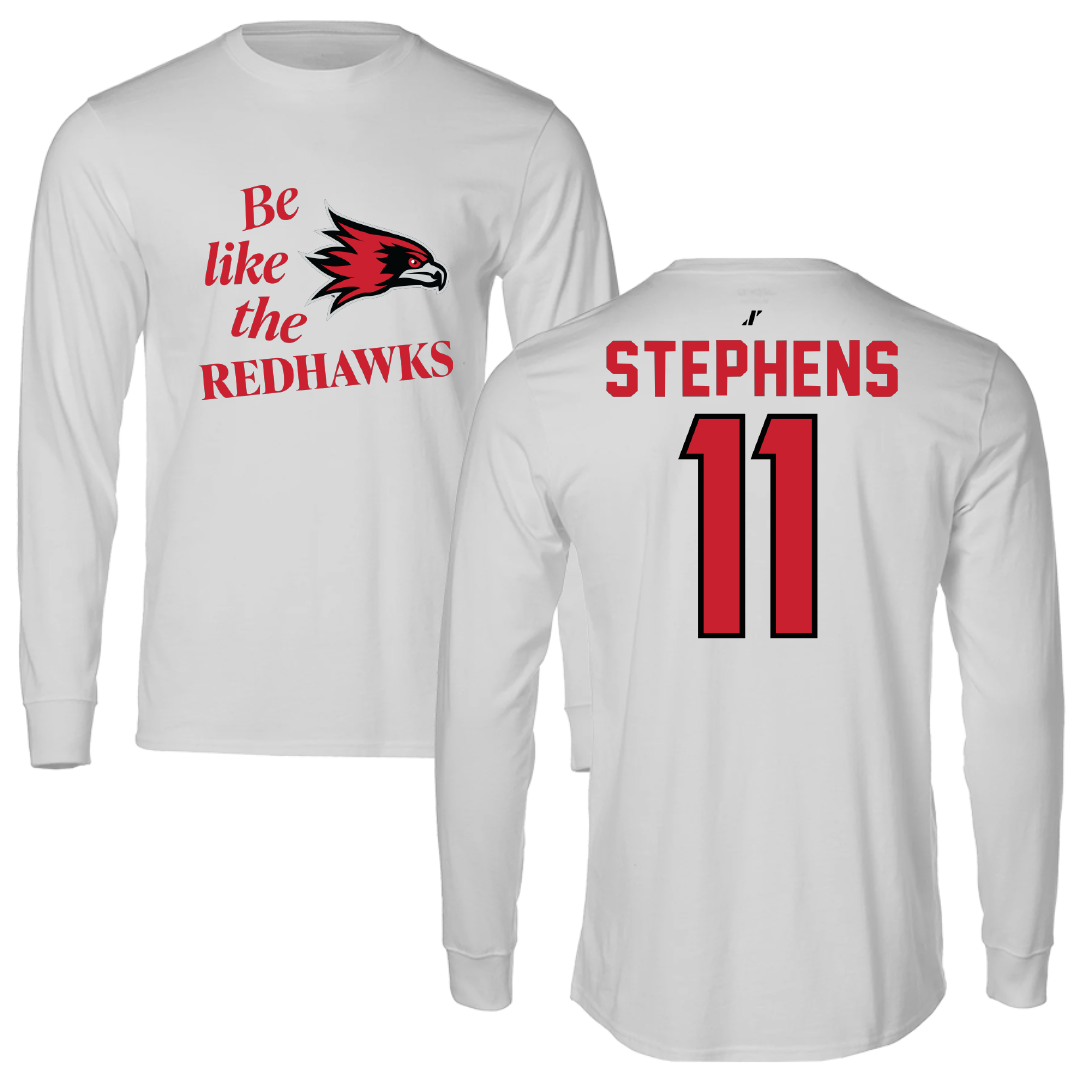 Southeast Missouri State University Basketball Light Gray Be Like Us Long Sleeve - #11 Abby Stephens