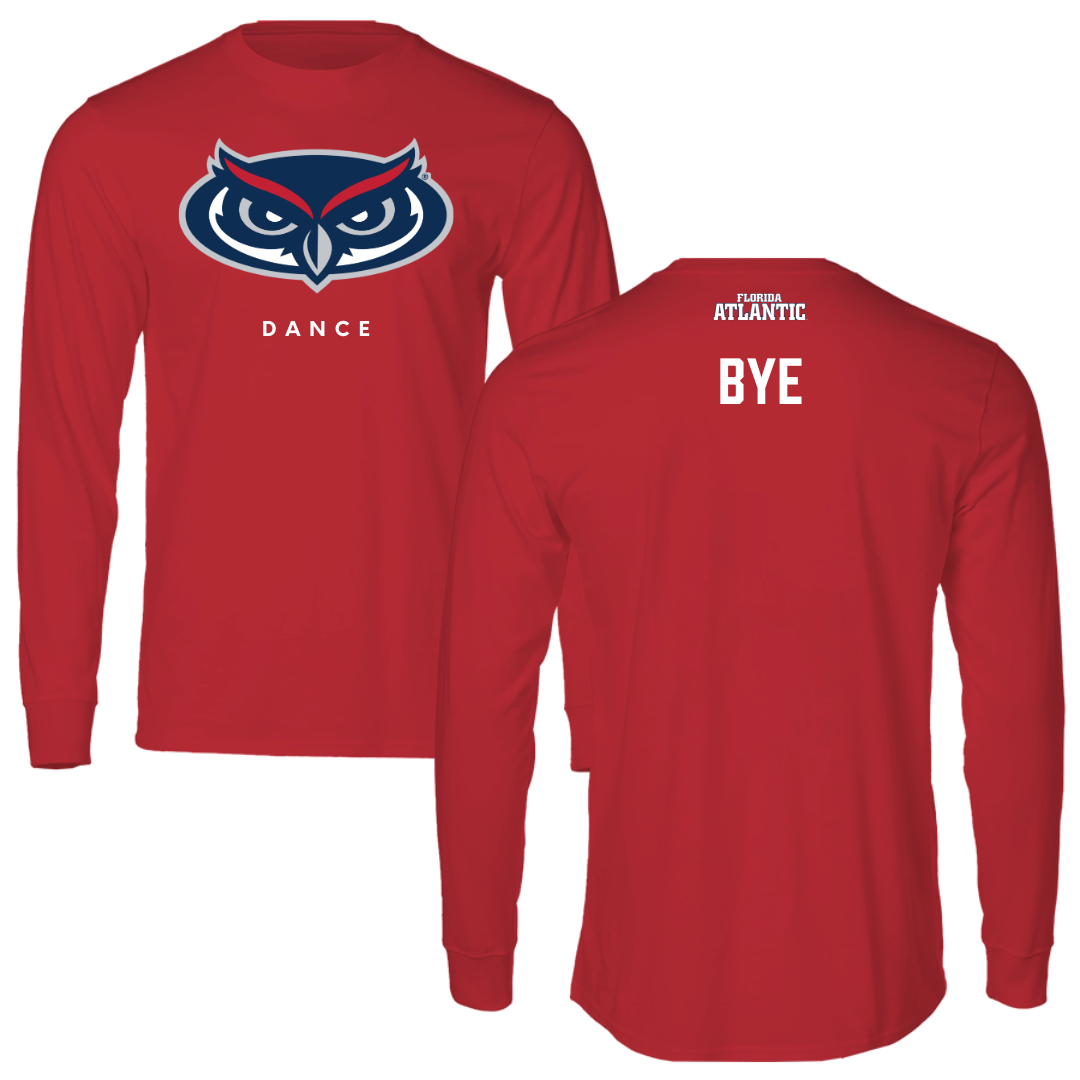 Florida Atlantic University Dance Red Long Sleeve - Julia Bye