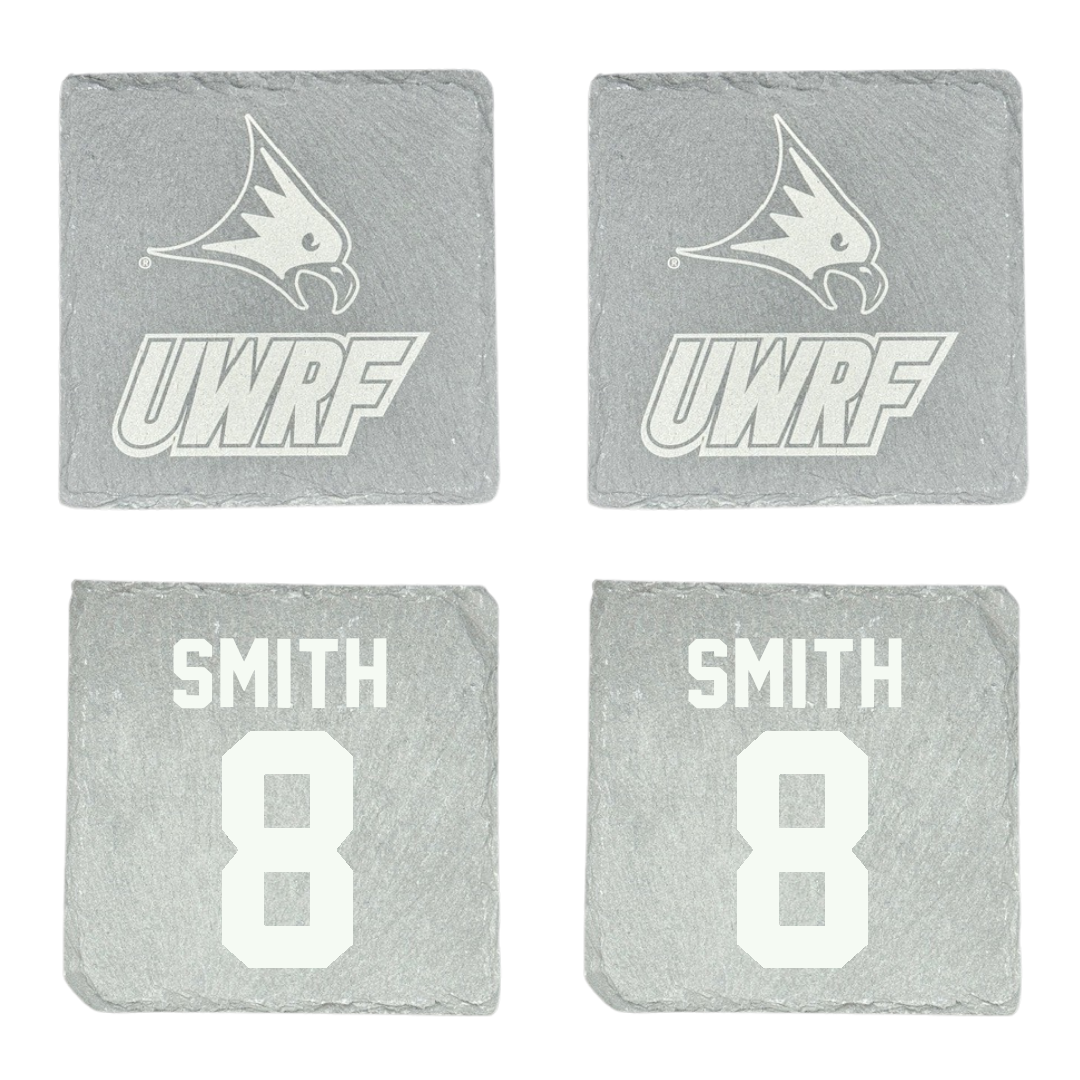 University of Wisconsin-River Falls Ice Hockey Stone Coaster (4 Pack)  - #8 Dylan Smith