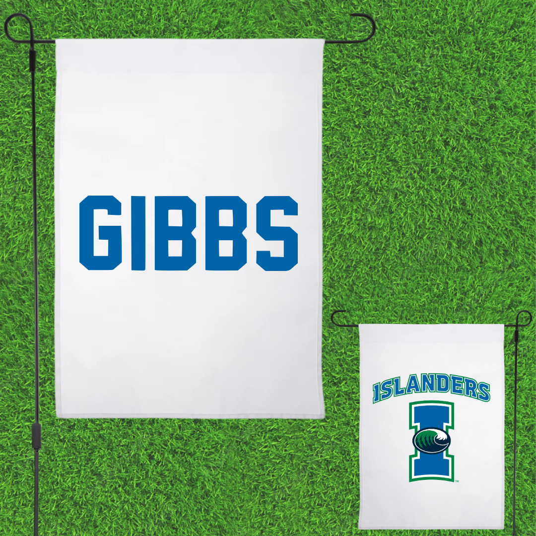 Texas A&M University-Corpus Christi Golf White Garden Flag - Samantha Gibbs