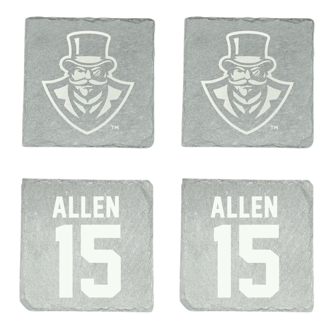 Austin Peay State University Football Stone Coaster (4 Pack)  - #15 Chase Allen