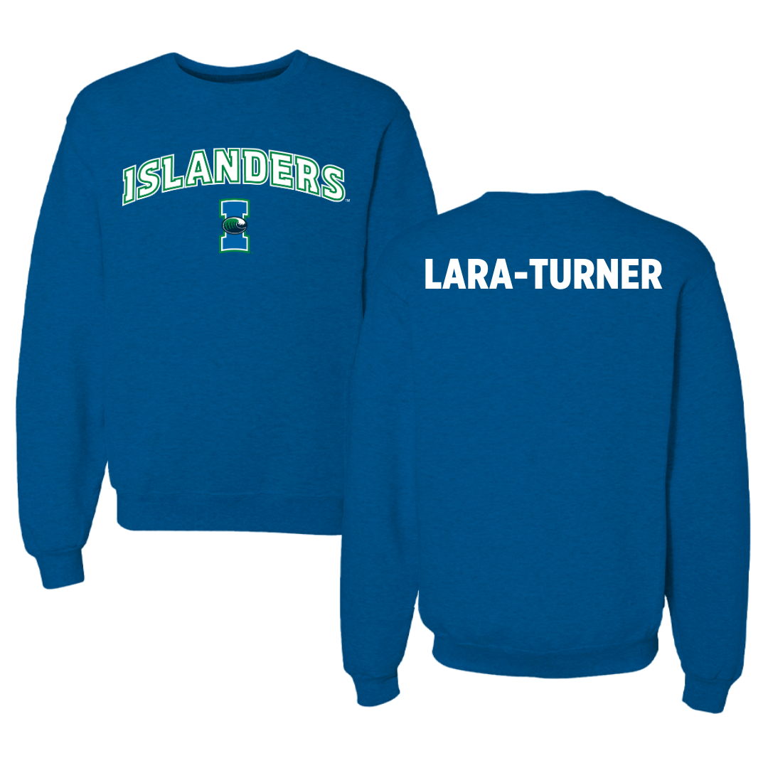 Texas A&M University-Corpus Christi TF and XC Blue Crewneck - Khiah Lara-Turner