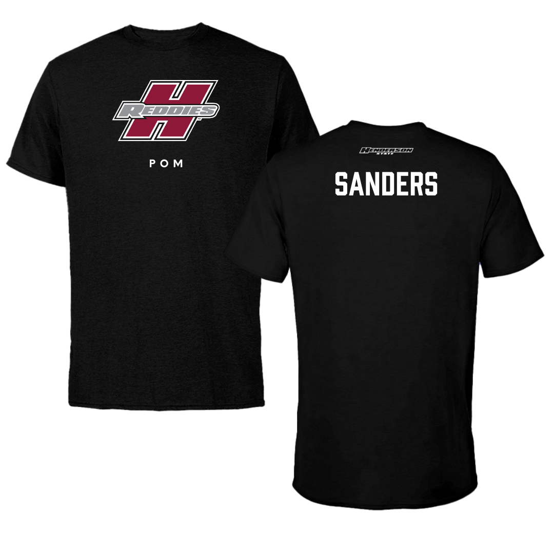 Henderson State University POM Black Performance Tee - Khalia Sanders