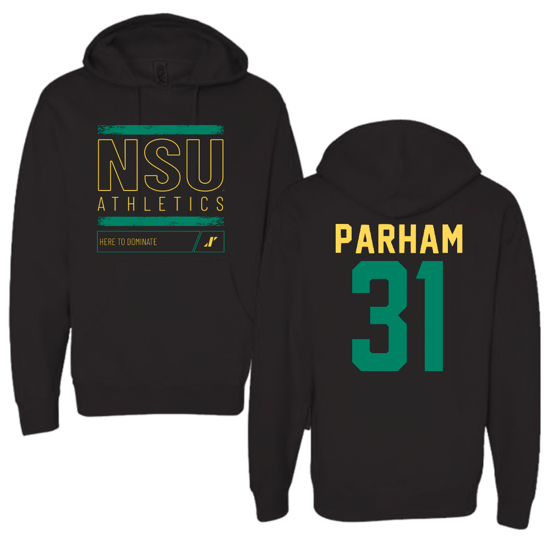 Norfolk State University Football Black Dominate Hoodie - #31 Christian Parham