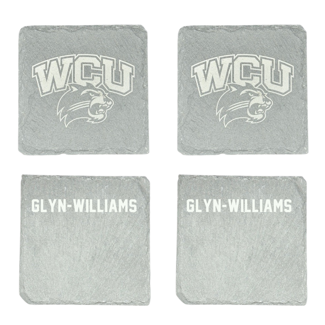 Western Carolina University TF and XC Stone Coaster (4 Pack)  - Joshuah Glyn-Williams