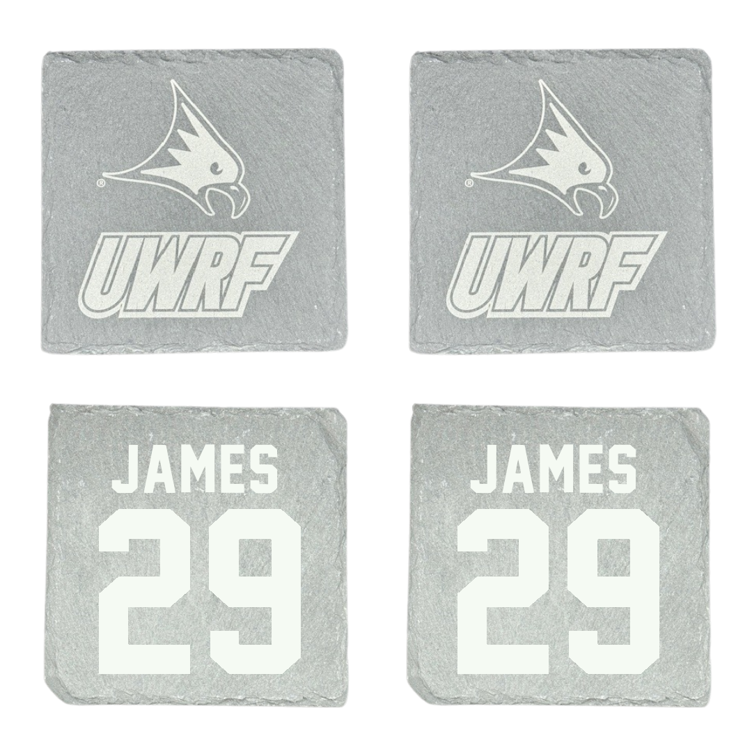 University of Wisconsin-River Falls Soccer Stone Coaster (4 Pack)  - #29 Haley James