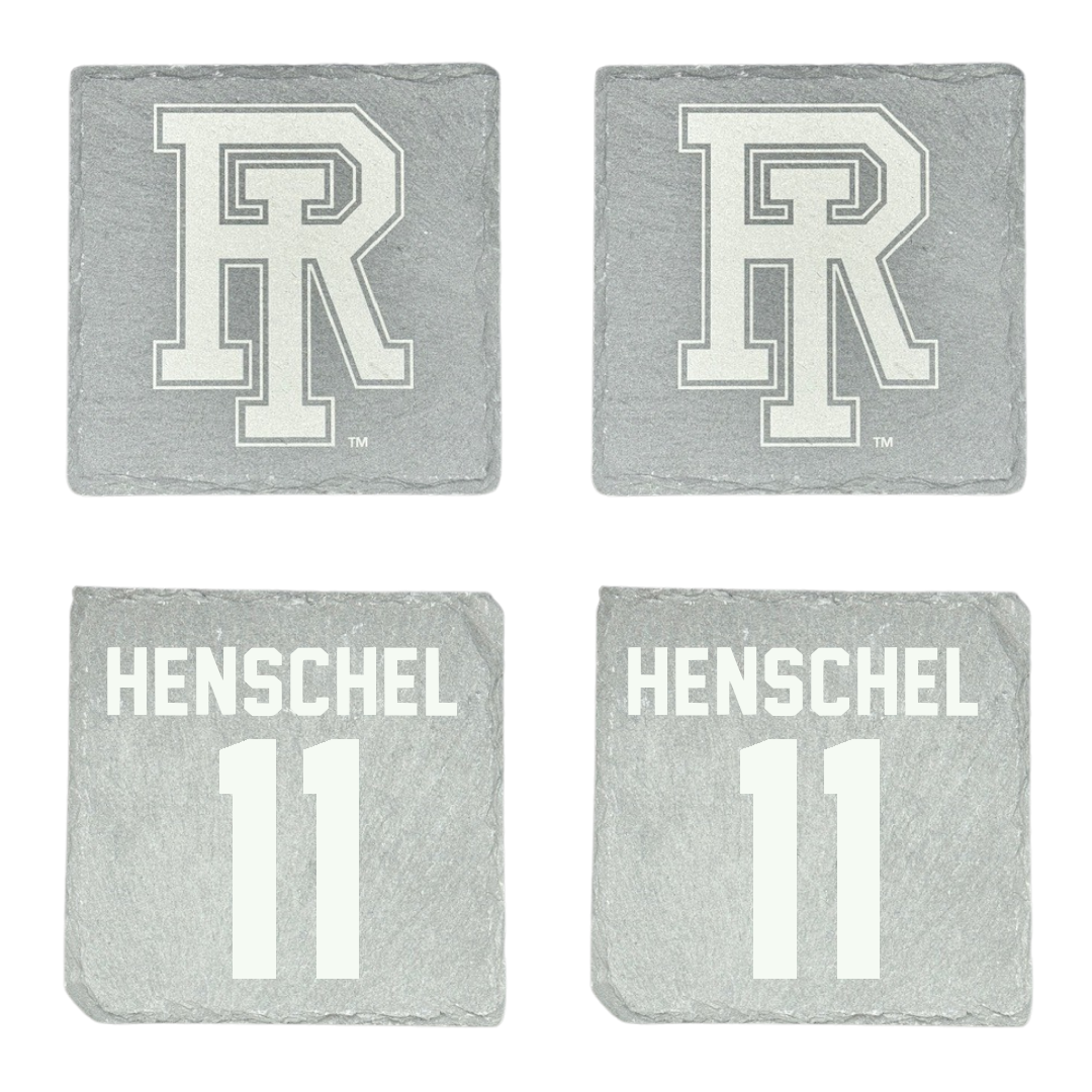 University of Rhode Island Baseball Stone Coaster (4 Pack)  - #11 Ryan Henschel