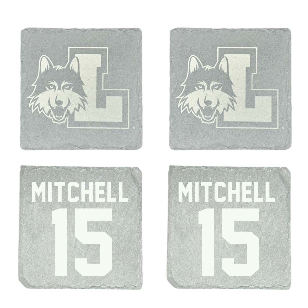 Loyola University-Chicago Softball Stone Coaster (4 Pack)  - #15 Katie Mitchell