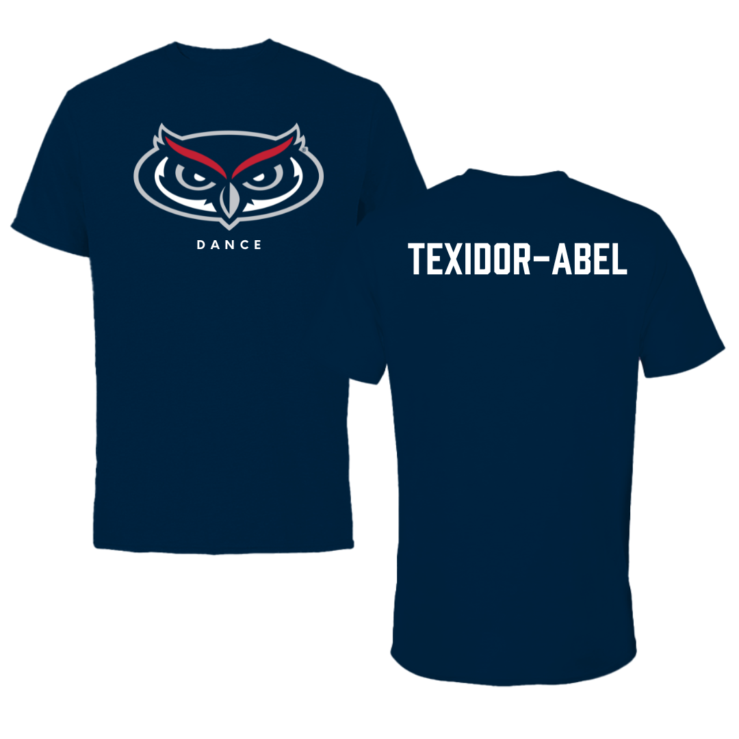Florida Atlantic University Dance Navy Mascot Tee - Alex Texidor-Abel