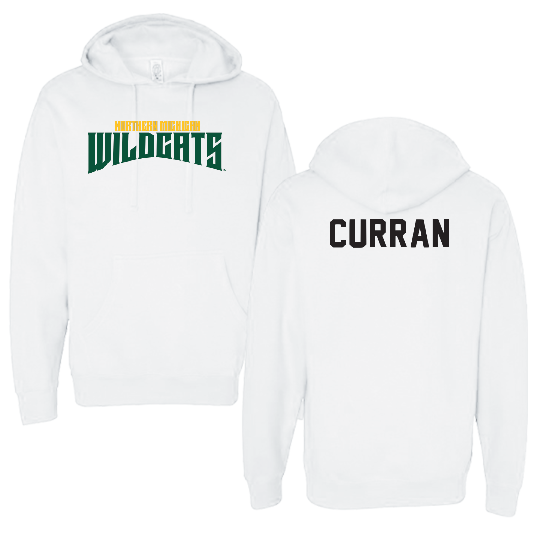 Northern Michigan University Greco-Roman Wrestling White Classic Hoodie - Patrick Curran