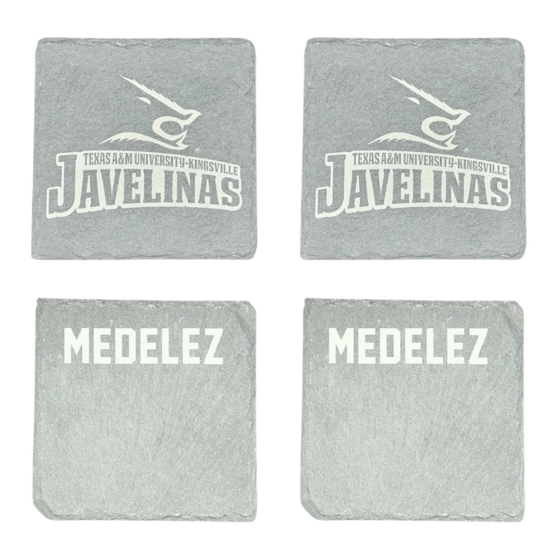 Texas A&M University-Kingsville Football Stone Coaster (4 Pack)  - Christopher Medelez