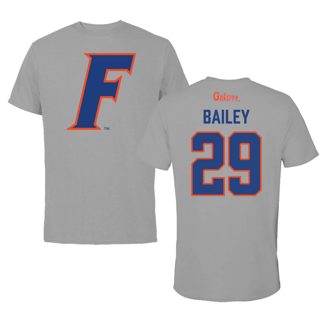 University of Florida Soccer Dark Gray Performance Tee - #29 Lena Bailey
