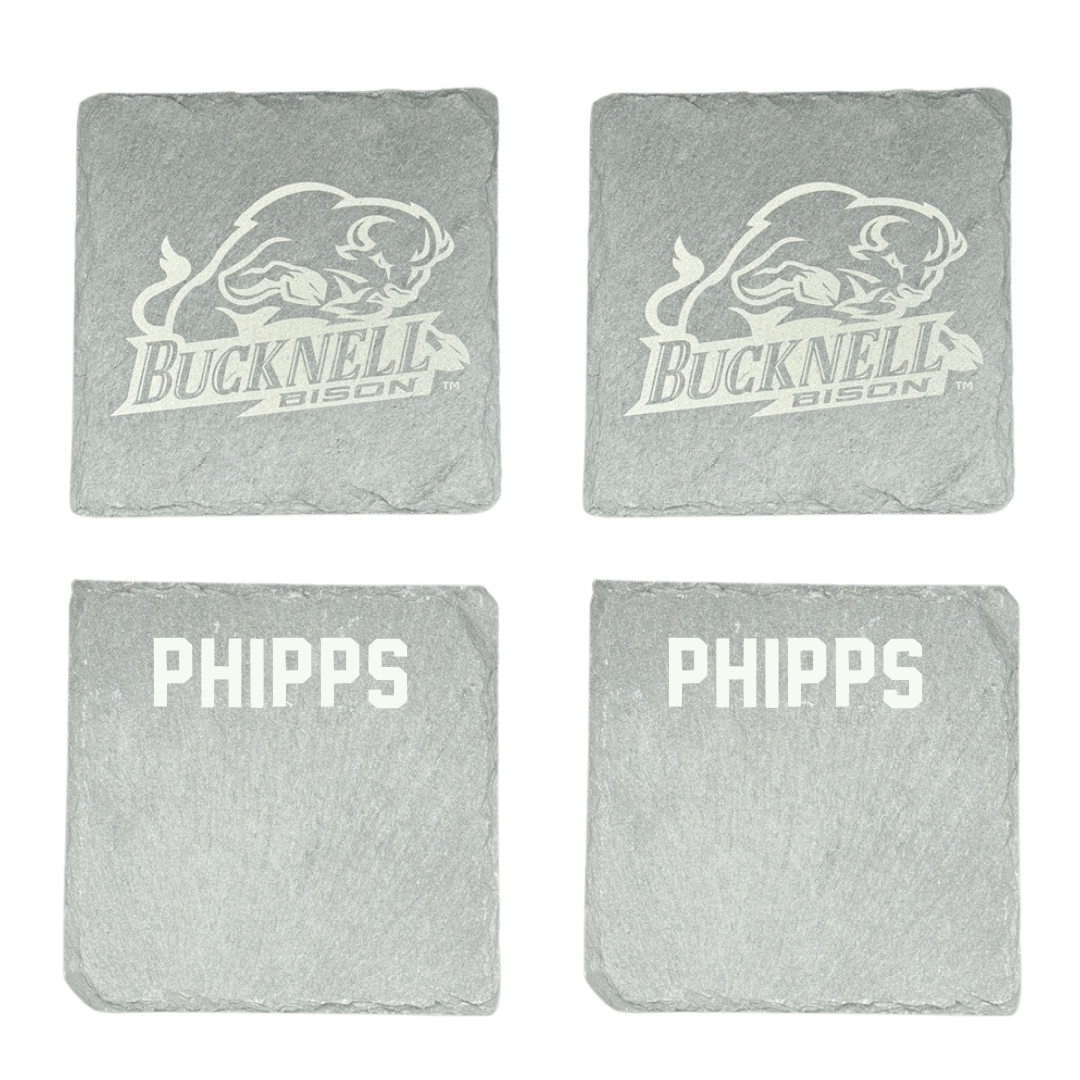 Bucknell University Wrestling Stone Coaster (4 Pack)  - Kurt Phipps
