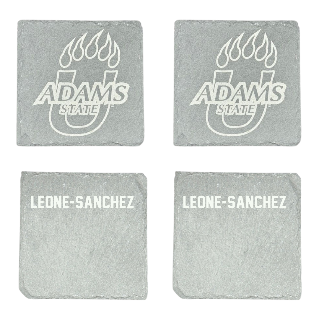 Adams State University Volleyball Stone Coaster (4 Pack)  - Sierra Leone-Sanchez