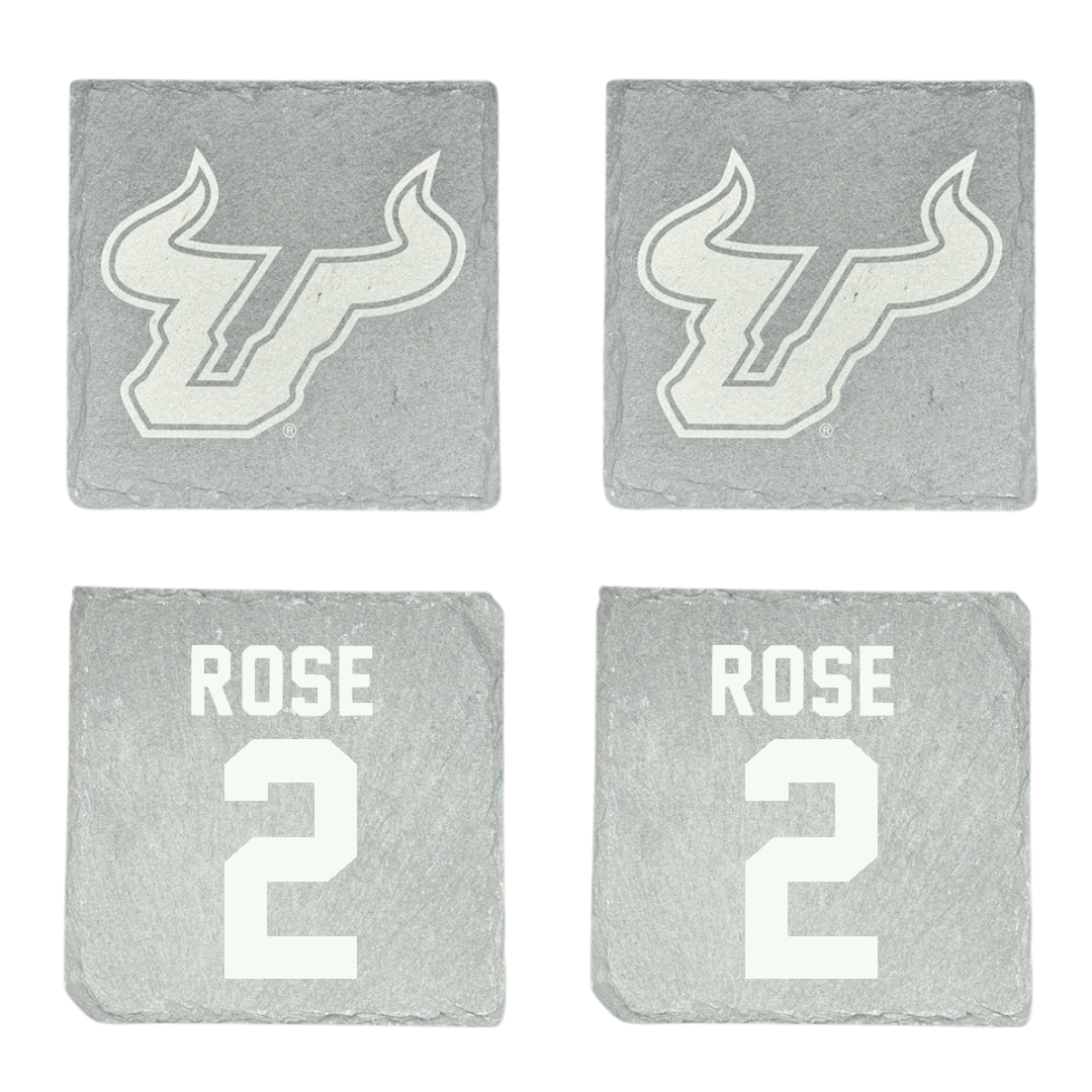 University of South Florida Baseball Stone Coaster (4 Pack)  - #2 Matt Rose