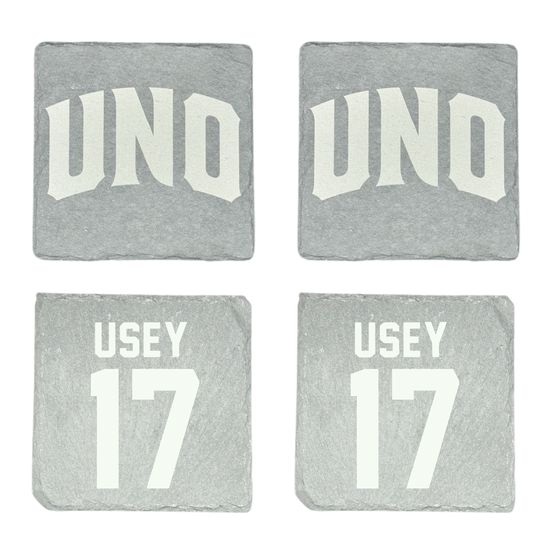 University of New Orleans Baseball Stone Coaster (4 Pack)  - #17 Trey Usey