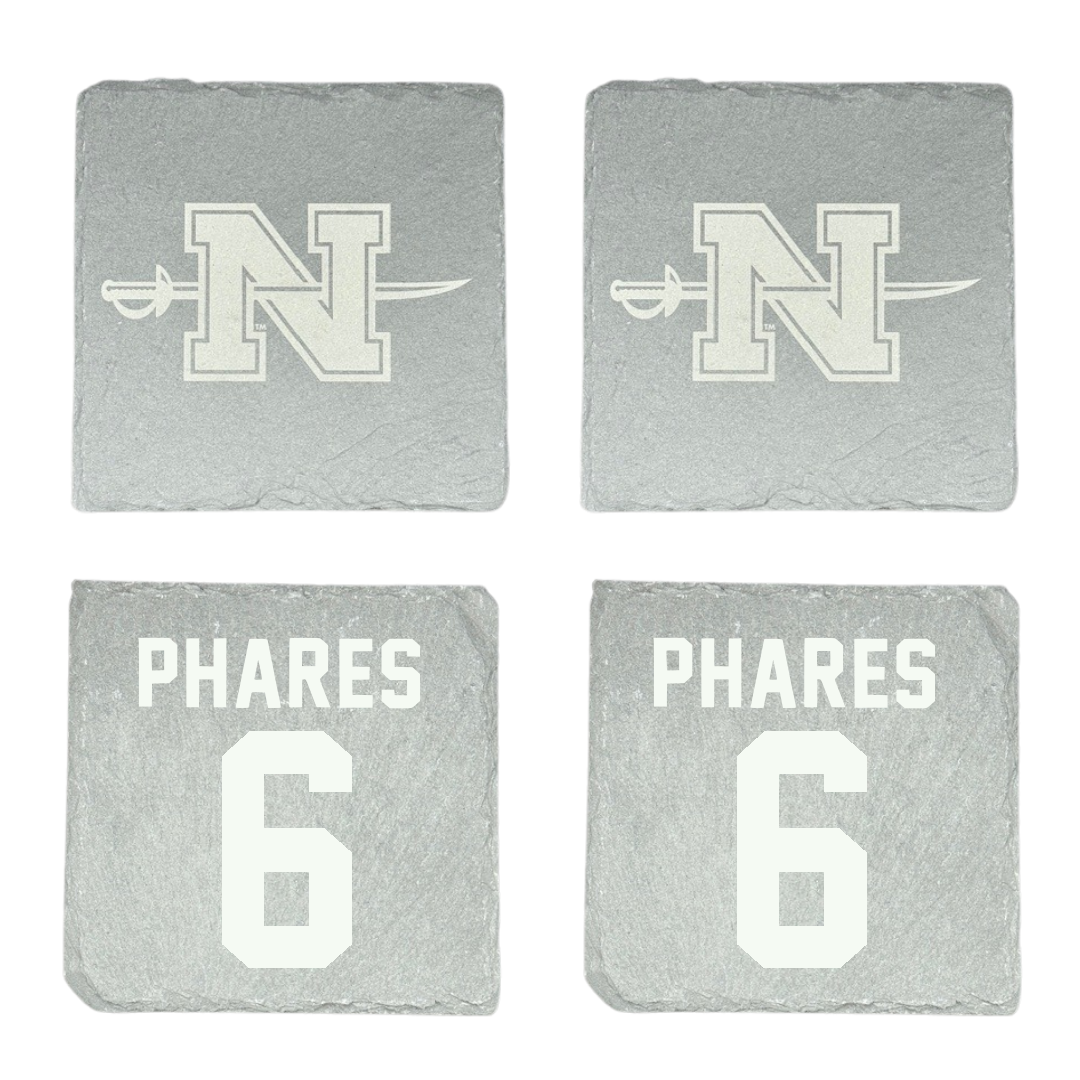 Nicholls State University Volleyball Stone Coaster (4 Pack)  - #6 Addison Phares