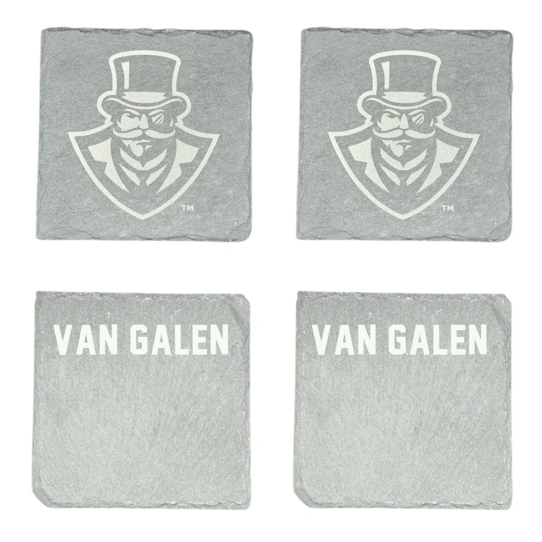 Austin Peay State University Tennis Stone Coaster (4 Pack)  - Bodi Van Galen