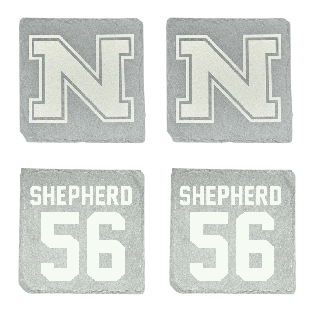 Northern Michigan University Football Stone Coaster (4 Pack)  - #56 Graycen Shepherd
