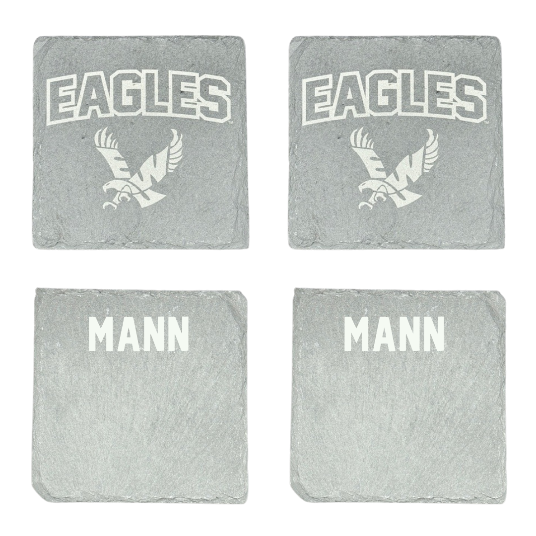 Eastern Washington University Tennis Stone Coaster (4 Pack)  - Kenzington Mann