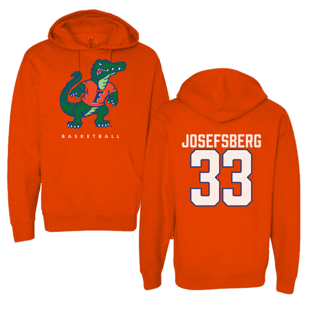 University of Florida Basketball Orange Hoodie - #33 Cooper Josefsberg