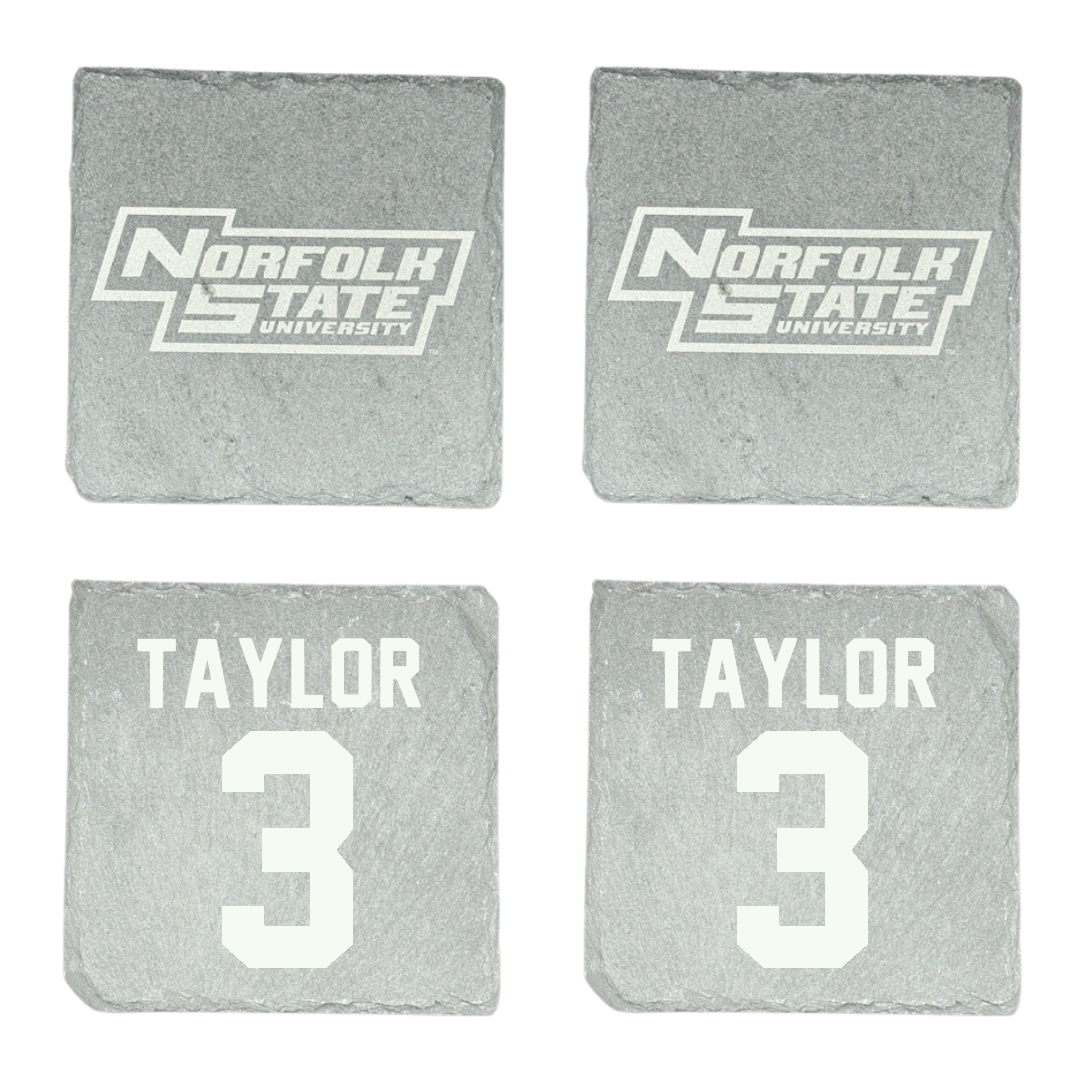 Norfolk State University Softball Stone Coaster (4 Pack)  - #3 Victoria Taylor