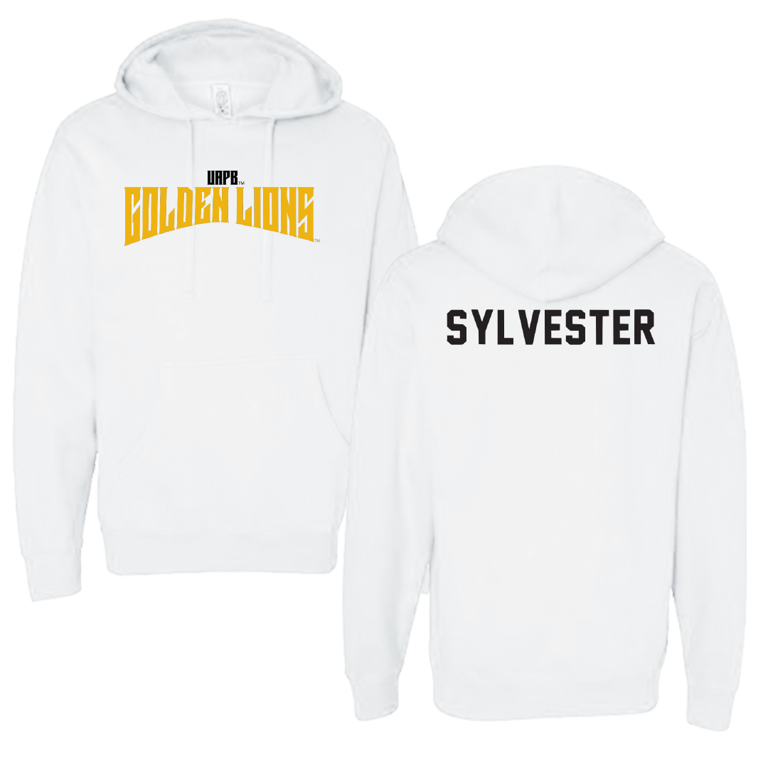 University of Arkansas-Pine Bluff TF and XC White Classic Hoodie - Jared Sylvester