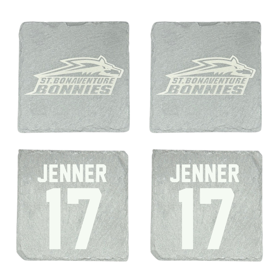 St. Bonaventure University Lacrosse Stone Coaster (4 Pack)  - #17 Sylvi Jenner