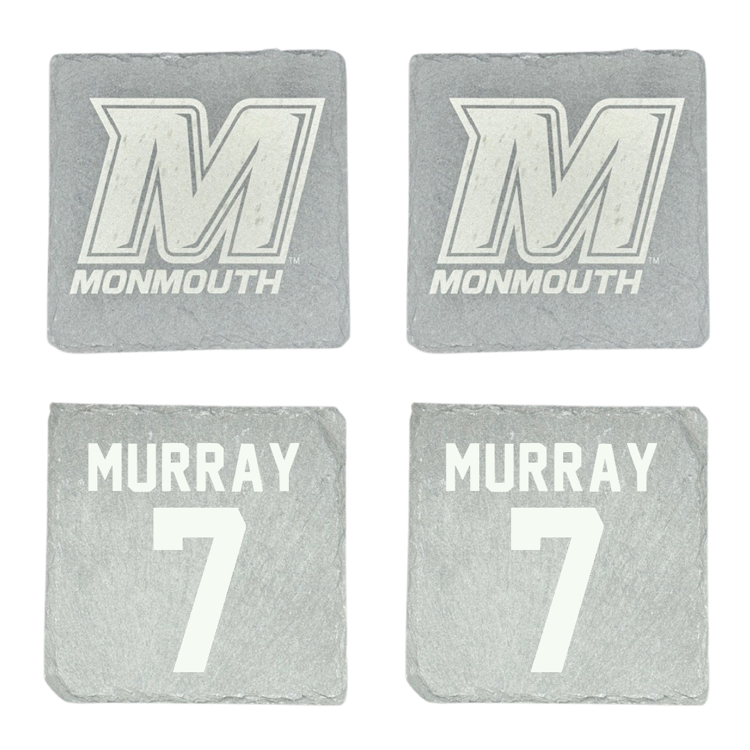Monmouth University Basketball Stone Coaster (4 Pack)  - #7 Isabella Murray