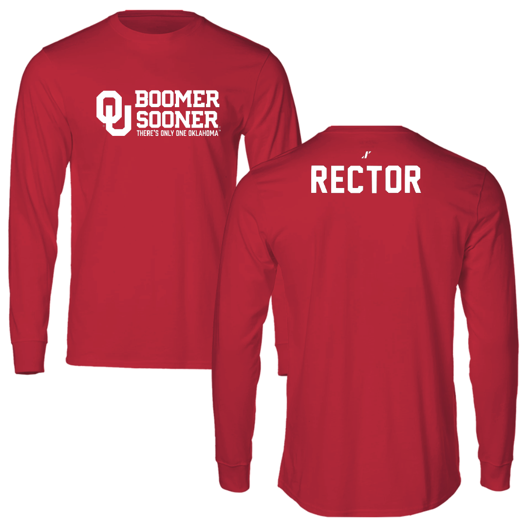 University of Oklahoma Rowing Crimson General Long Sleeve - Lily Rector