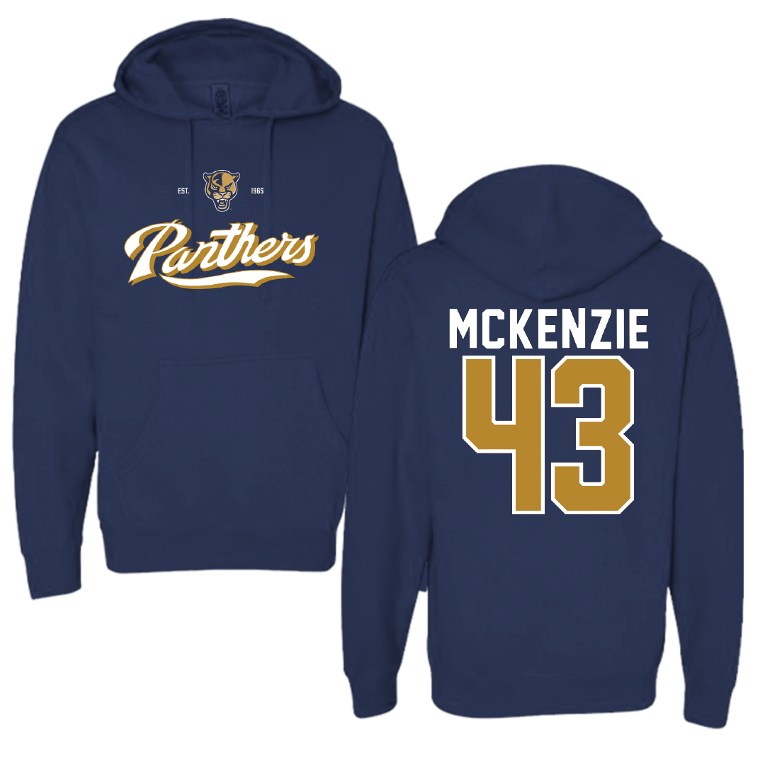 Florida International University Baseball Navy General Hoodie - #43 Jacob McKenzie