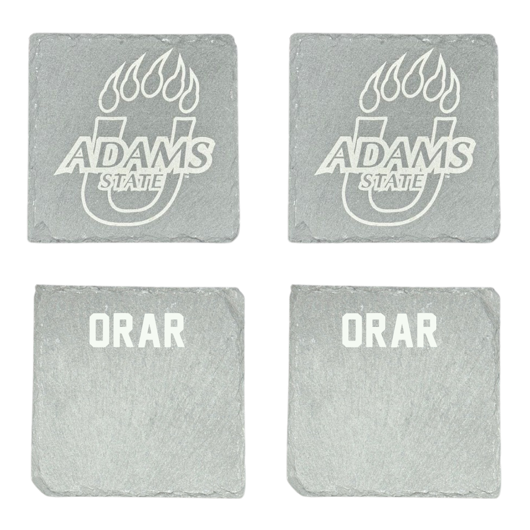 Adams State University TF and XC Stone Coaster (4 Pack)  - Aron Orar