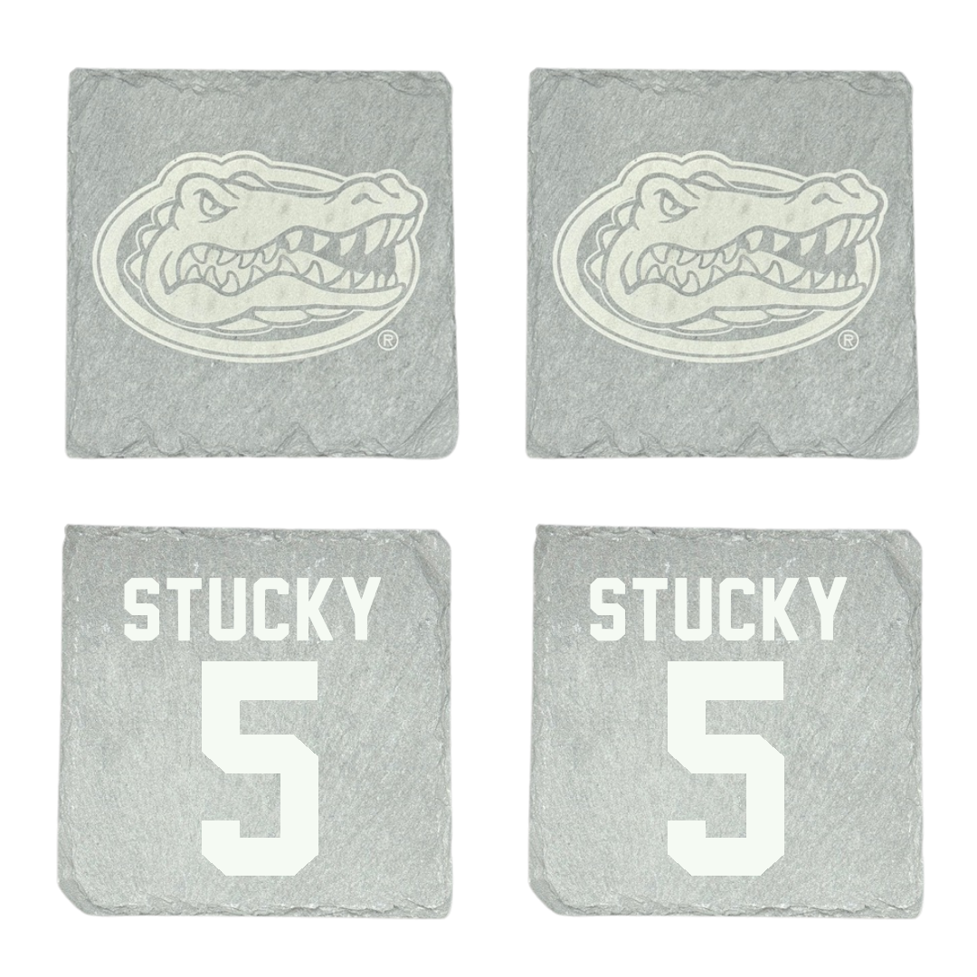 University of Florida Volleyball Stone Coaster (4 Pack)  - #5 Alexis Stucky