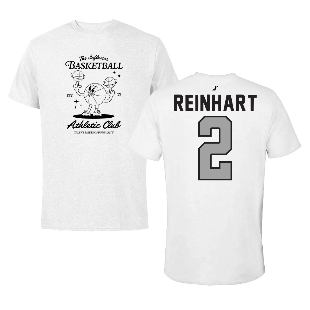 Basketball White Influxer Athletic Club Tee - #2 Zach Reinhart