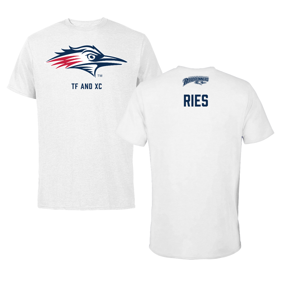 Metropolitan State University of Denver TF and XC White Performance Tee - Maya Ries