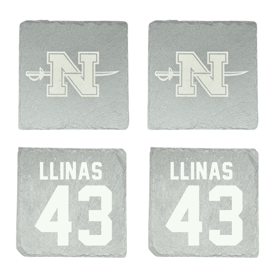Nicholls State University Baseball Stone Coaster (4 Pack)  - #43 Alexander Llinas