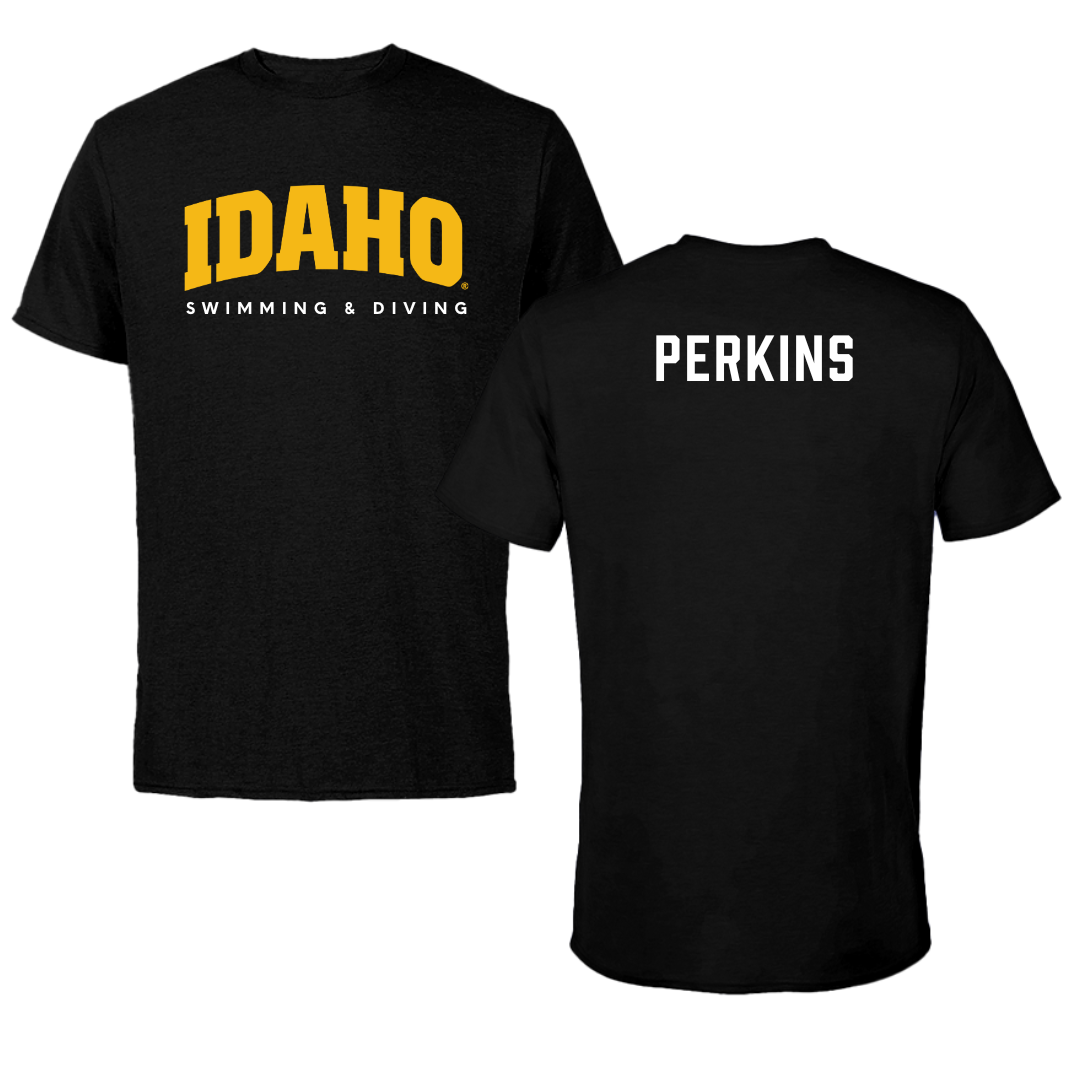 University of Idaho Swimming & Diving Black Idaho Performance Tee - Amelia Perkins