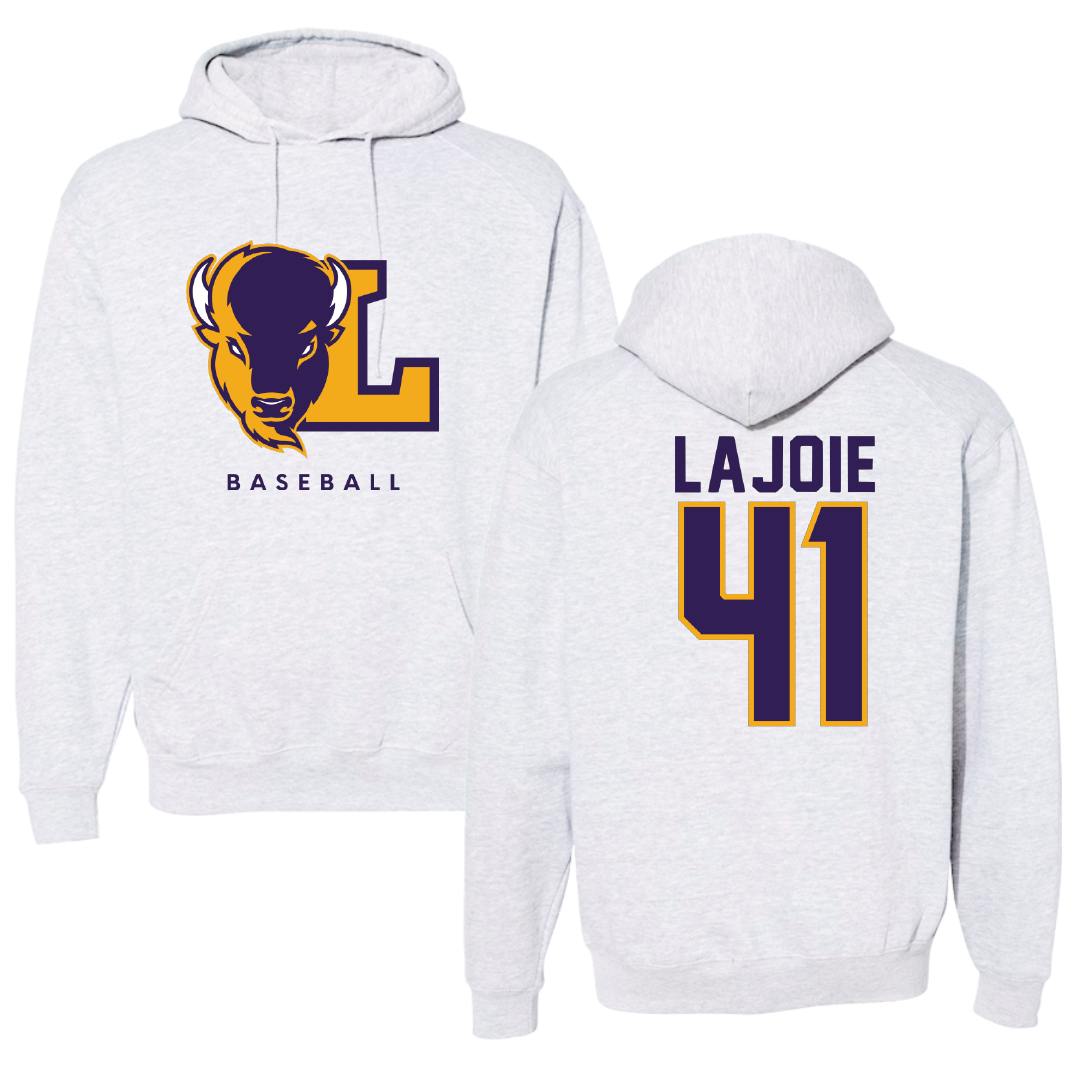 Lipscomb University Baseball Gray Hoodie - #41 Josh Lajoie