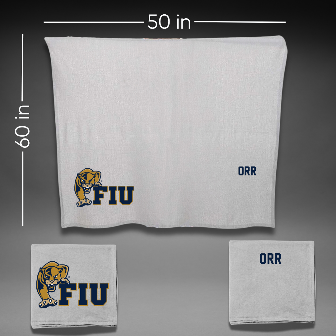 Florida International University TF and XC Gray Blanket - Blake Orr