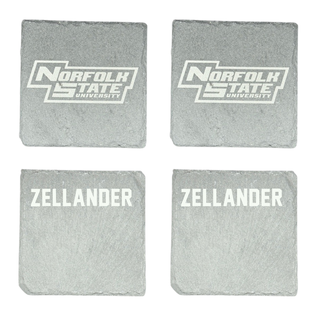 Norfolk State University TF and XC Stone Coaster (4 Pack)  - Jeremiah Zellander