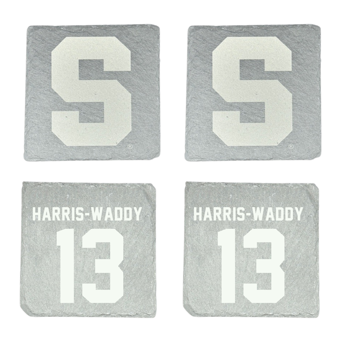 Syracuse University Volleyball Stone Coaster (4 Pack)  - #13 Zharia Harris-Waddy