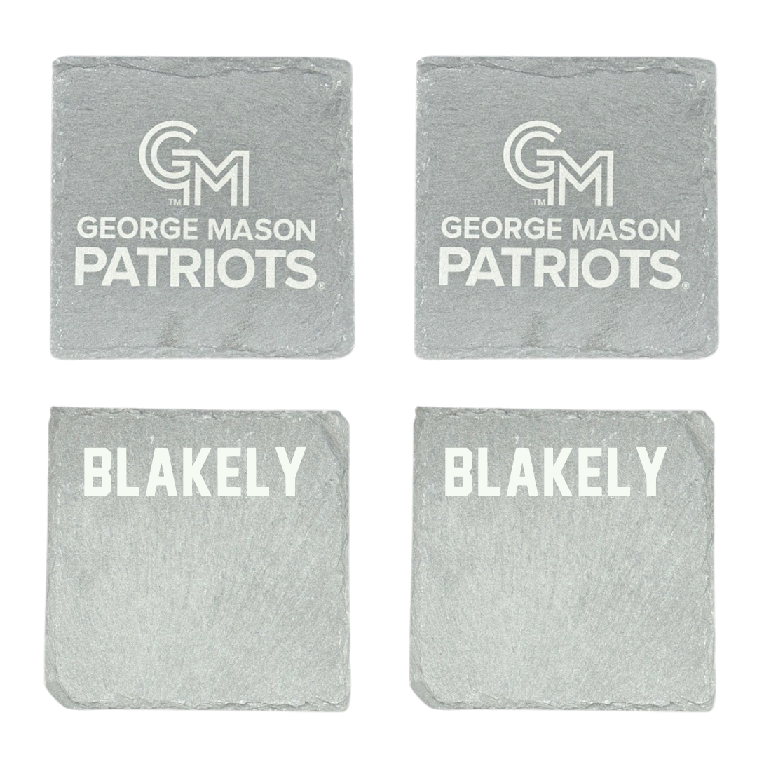 George Mason University Rowing Stone Coaster (4 Pack)  - Monika Blakely