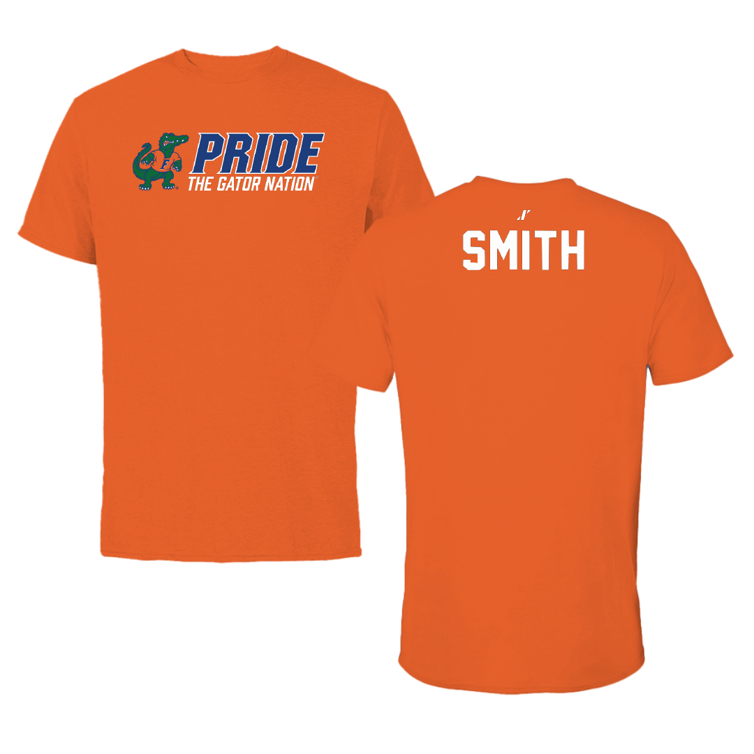 University of Florida Swimming & Diving Orange General Tee - Julian Smith