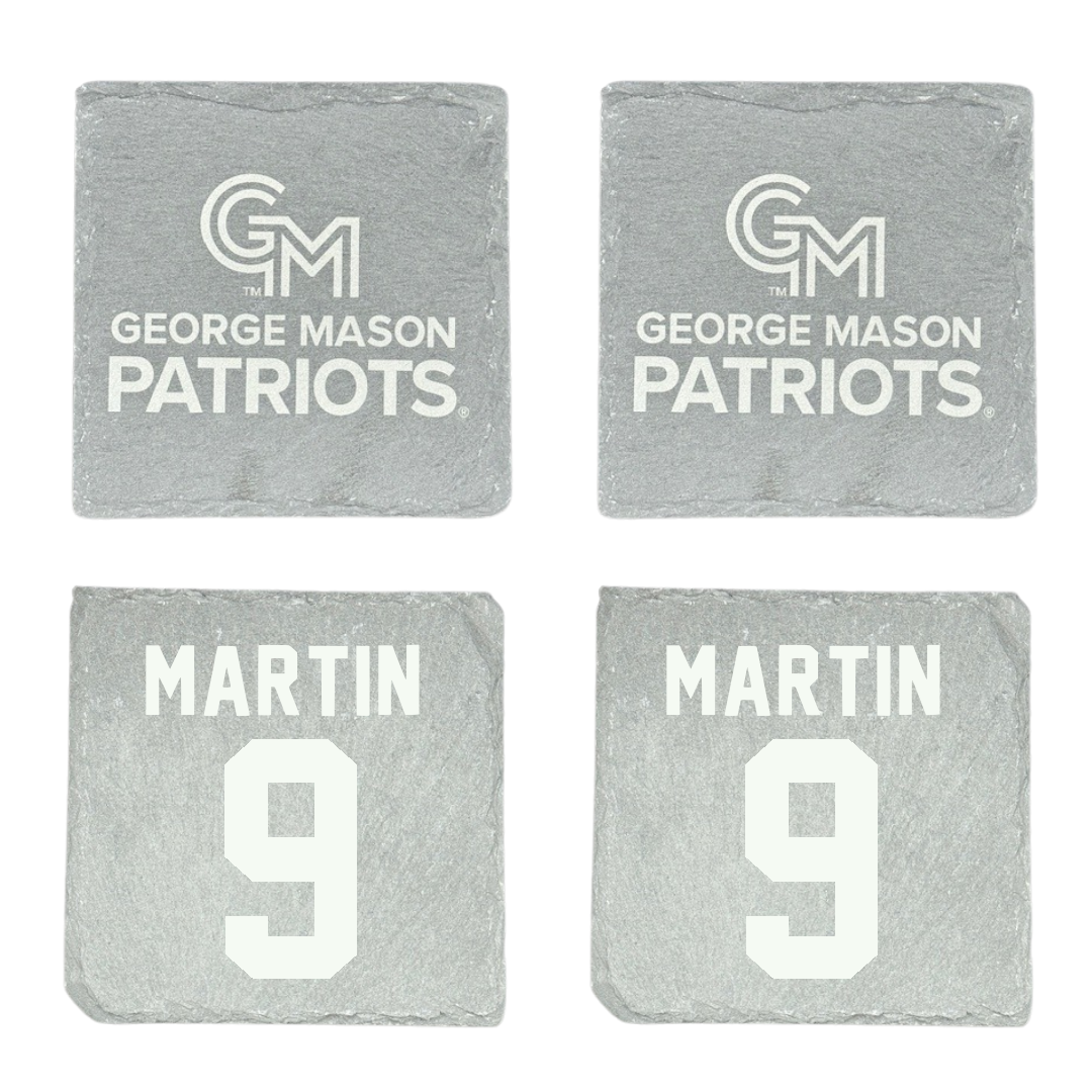 George Mason University Soccer Stone Coaster (4 Pack)  - #9 Mia Martin
