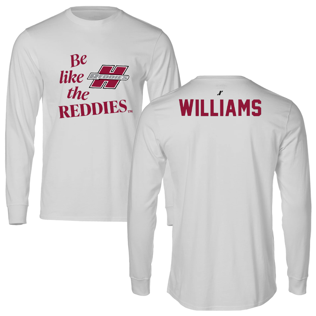 Henderson State University POM Light Gray Be Like Us Performance Long Sleeve - Hillary Williams