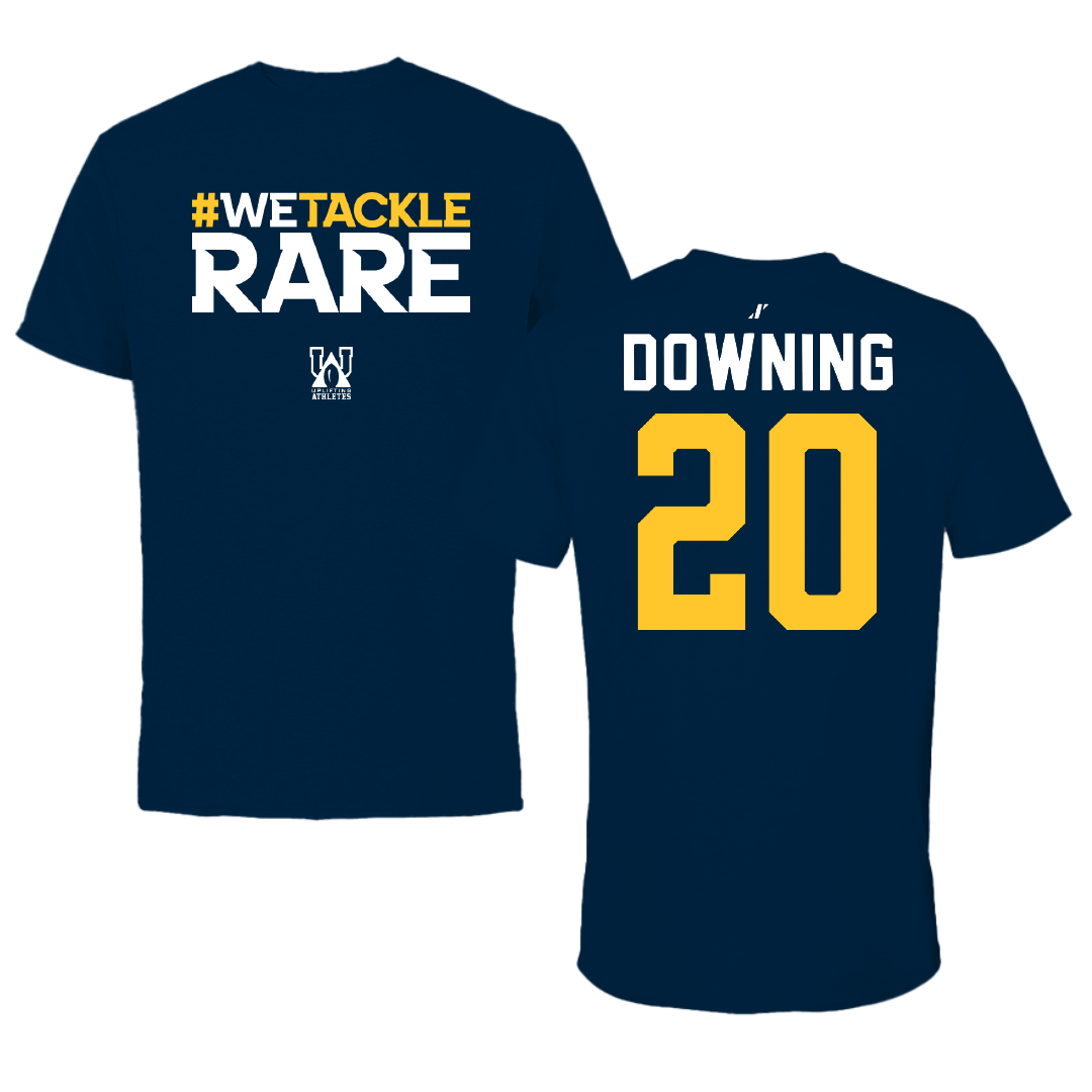 East Tennessee State University Basketball Navy Uplifting Athletes Tee - #20 Meghan Downing