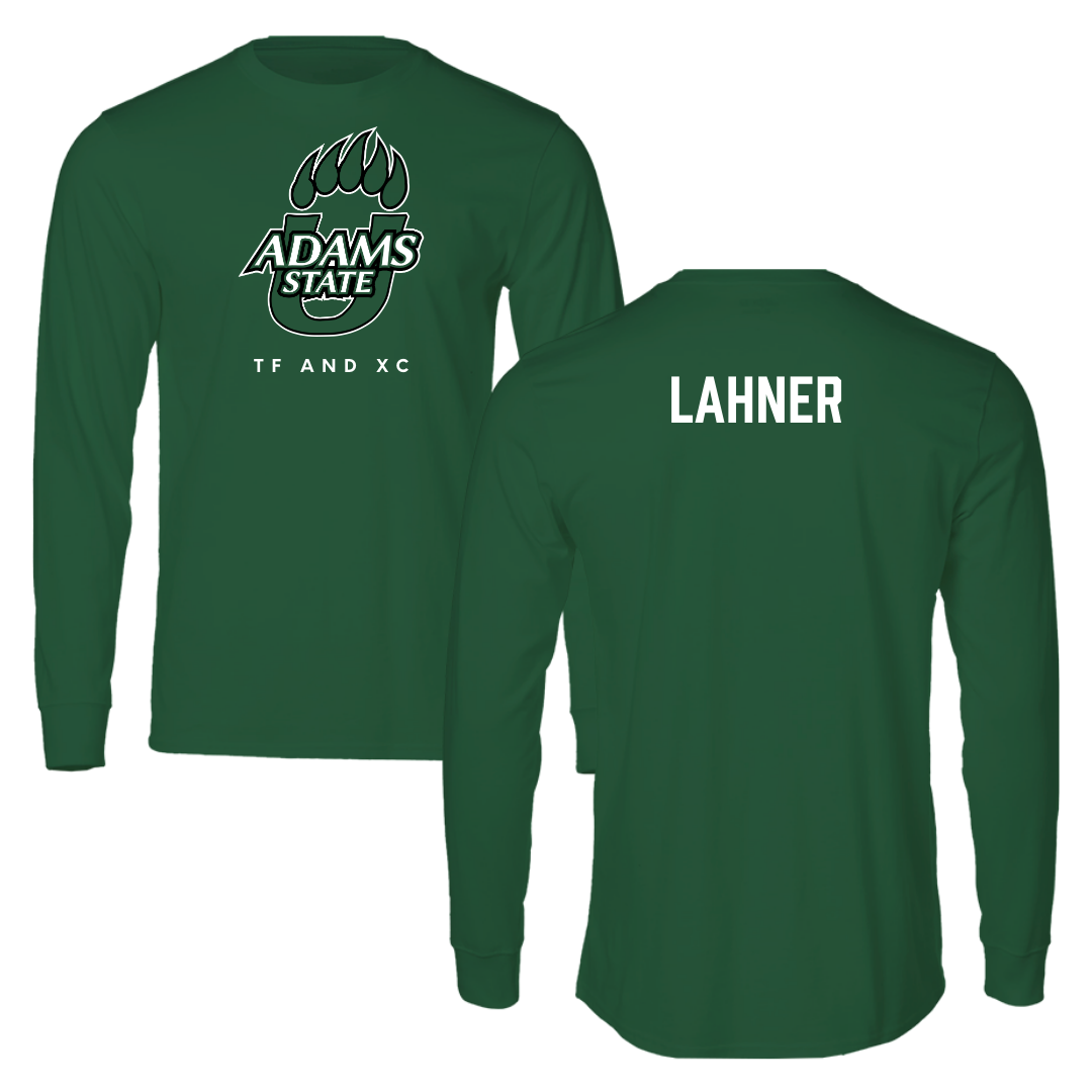 Adams State University TF and XC Green Performance Long Sleeve - Vienna Lahner